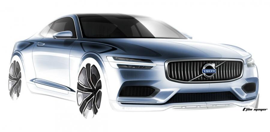 Эскиз Volvo Concept Coupe 2013 года  (фото 48 из 69)